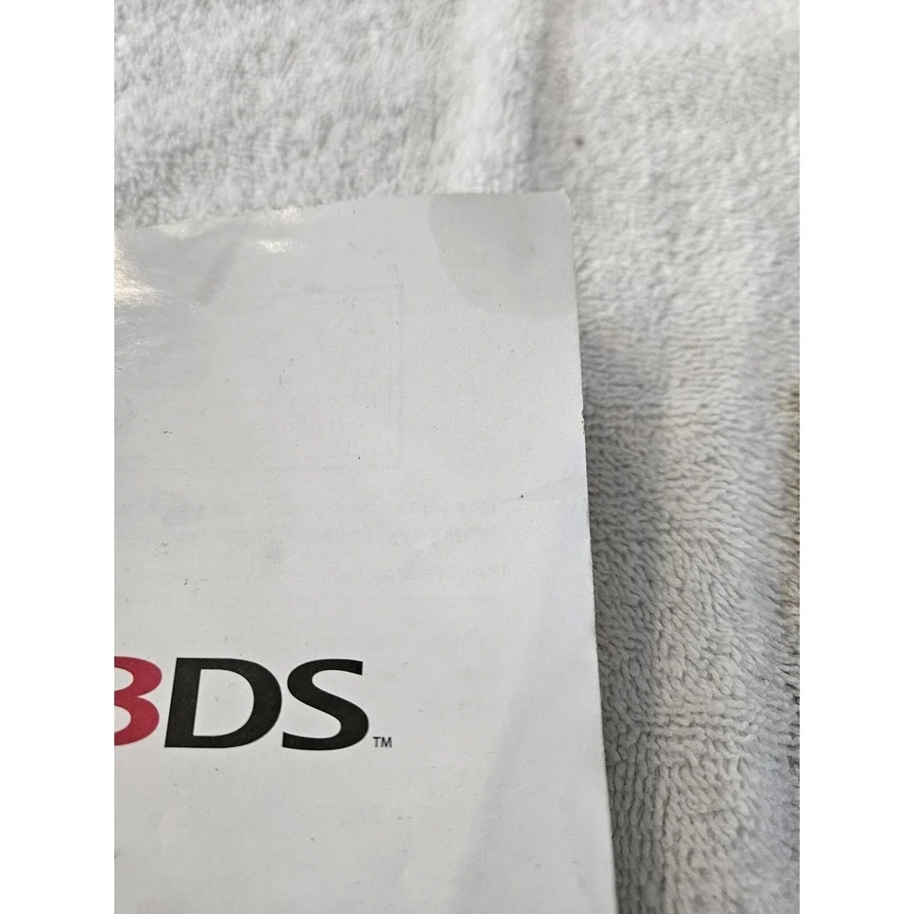 Nintendo 3DS Operation Manual and Quick Start Guide